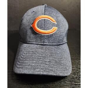 Chicago Bears New Era 39Thirty Flex Hat Cap Blue size Small‎ Medium NFL football